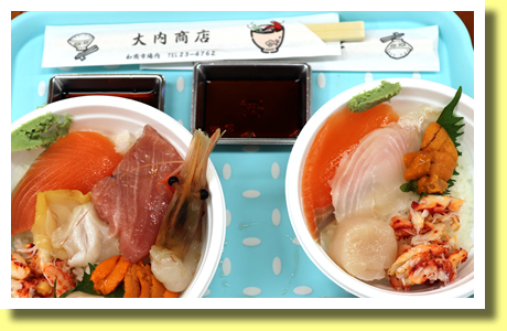 Katte-Don, Washo Ichiba Market, Kushiro city, Hokkaido