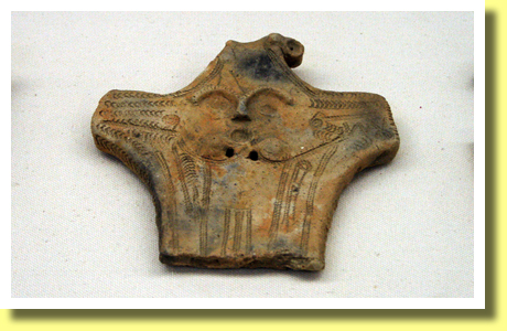 Clay Figurine, Sannai-Maruyama Archaeological Site, Aomori City, Aomori Pref., Tohoku
