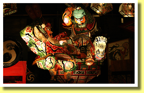 Neputa Float, Hirosaki Neputa Hall, Hirosaki city, Aomori Pref., Tohoku