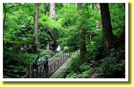 Climbing Up Steps, Yamadera, Yamagata, Tohoku