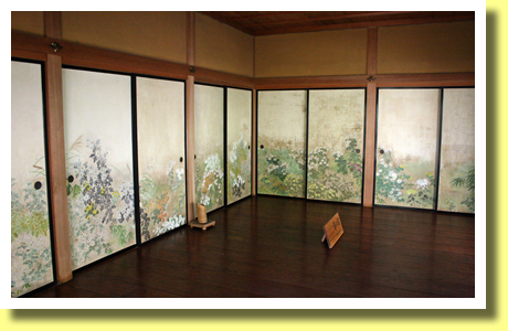 Fusuma-e, Kobun-tei, Mito, Ibaraki, Kanto
