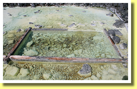 Shogun's Frame, Yubatake, Kusatsu Onsen, Gunma, Kanto