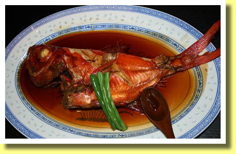 boiled Kinme-dai, Choshi, Chiba, Kanto