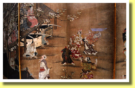 Folding Screen, Tokyo National Museum, Ueno, Tokyo, Japan