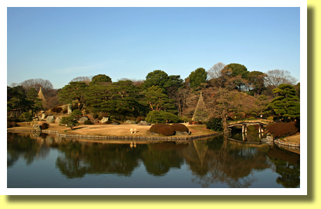 Rikugien Garden, Tokyo, Japan