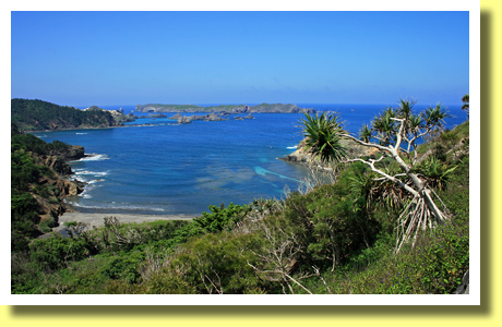Viewing from Nakayama Pass, Chichijima, Ogasawara Islands, Tokyo, Japan