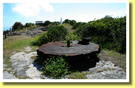 Remains of WWII, Chichijima, Ogasawara Islands, Tokyo, Japan