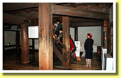 Inside Matsumoto-jo Castle, Matsumoto, Nagano, Koh-Shin-Etsu