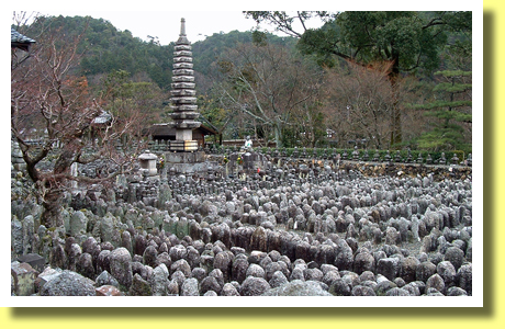 Adashino Nenbutsu-ji Temple, Kyoto, Kinki