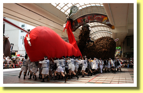 Ushi-oni revolving, Uwajima City, Ehime Pref., Shikoku