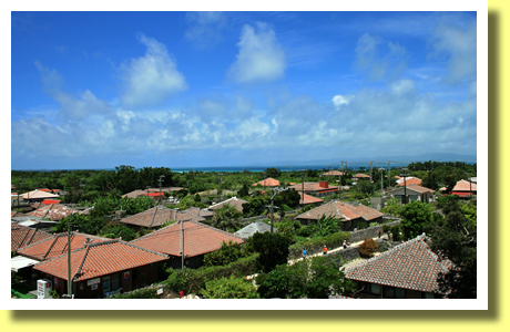Village, Taketomi-jima Island, Okinawa Pref., Kyushu