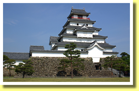 Tsuru-ga Jo Castle, Aizu Wakamatsu City, Fukushima Pref., Tohoku region